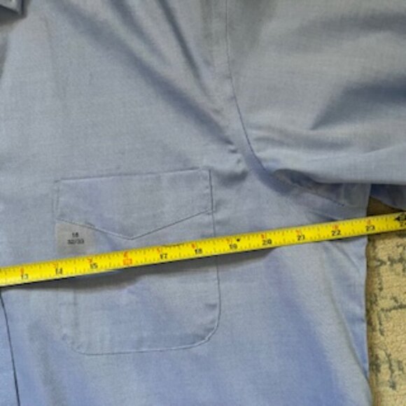 🧡3/15 NWT Club Room Regular Fit Performance Cotton Shirt Men's 16/32-33 - Picture 7 of 11